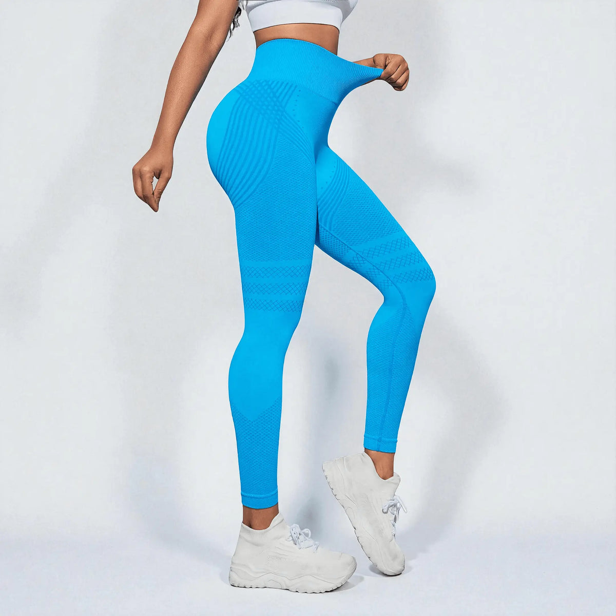 Leggings 3D VivaCuerpo™ - Azul